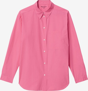 Marc O'Polo Blouse in Roze: voorkant