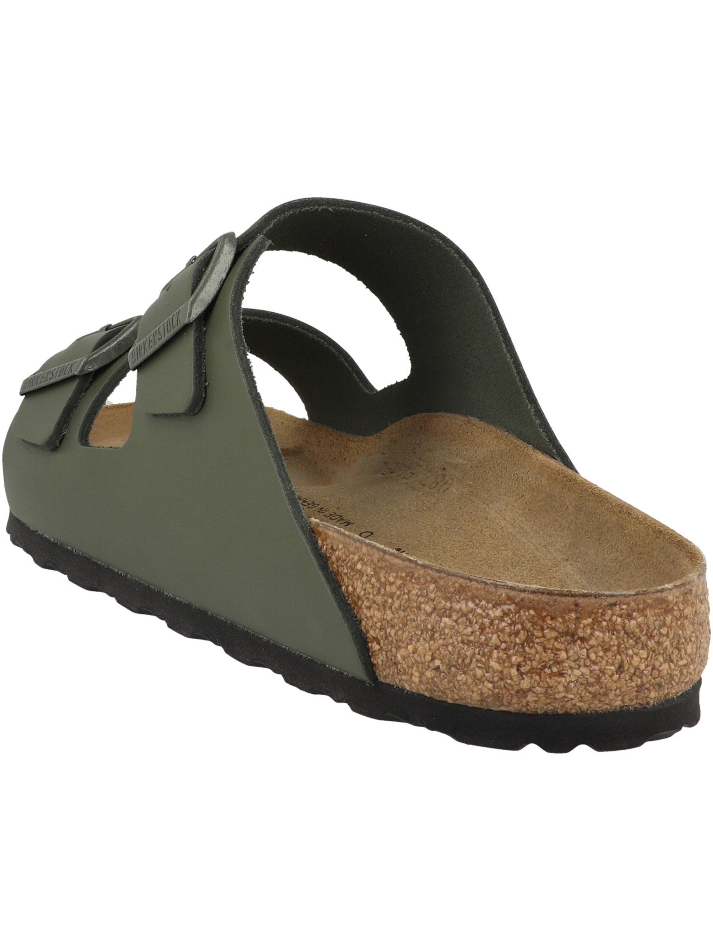 BIRKENSTOCK - Sandalias ' Arizona Naturleder normal ' en verde
