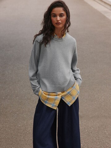 Next Sweater in Grey: front