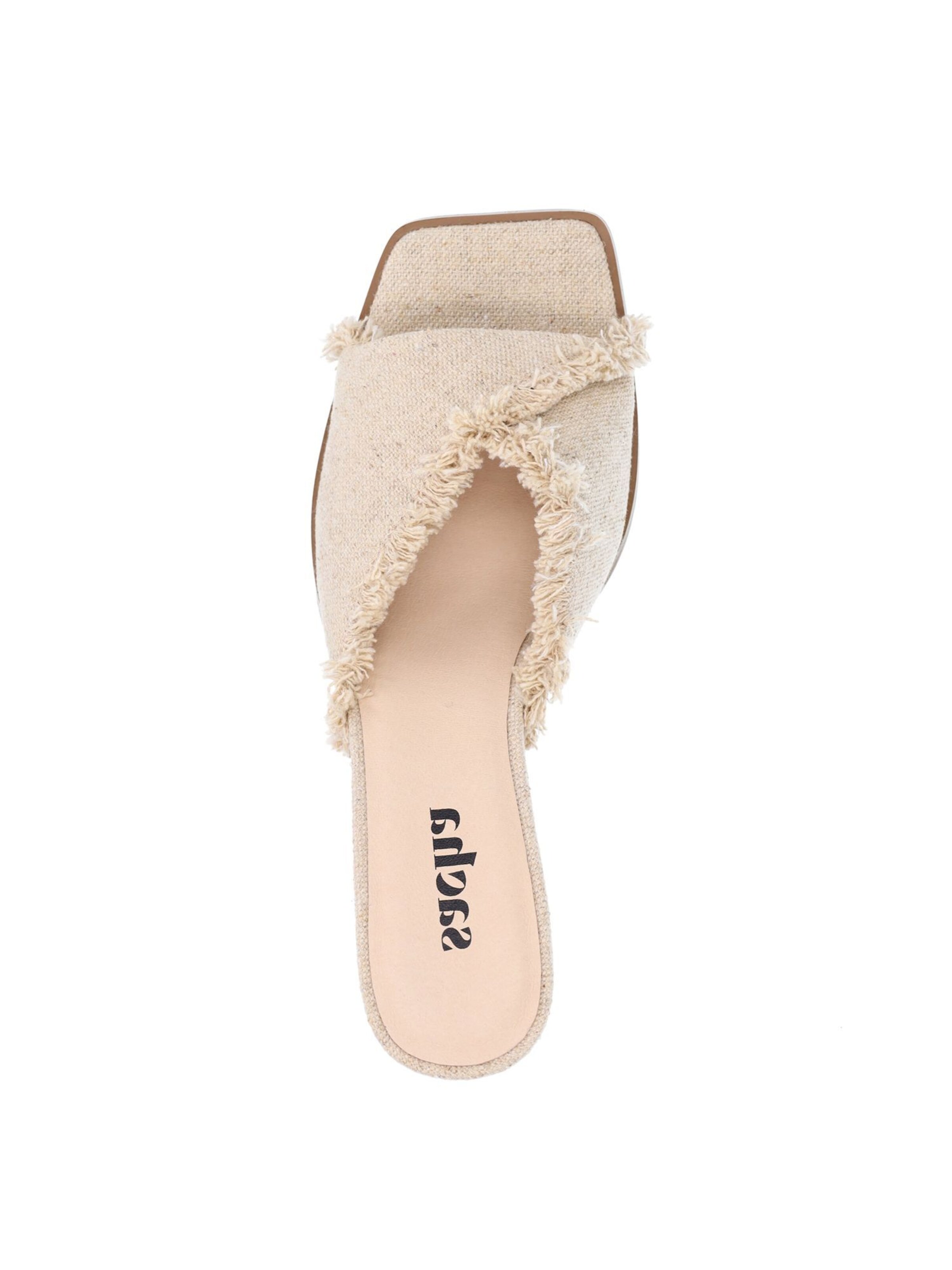 SACHA Pantolette in Beige