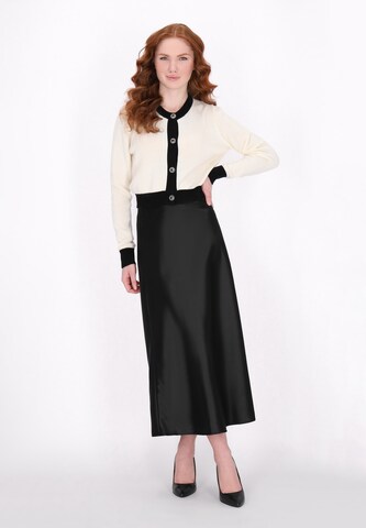 Cardigan 'Classic Look' DreiMaster Klassik en blanc