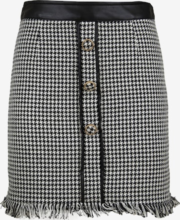 Influencer Skirt 'Houndstooth' in Black: front