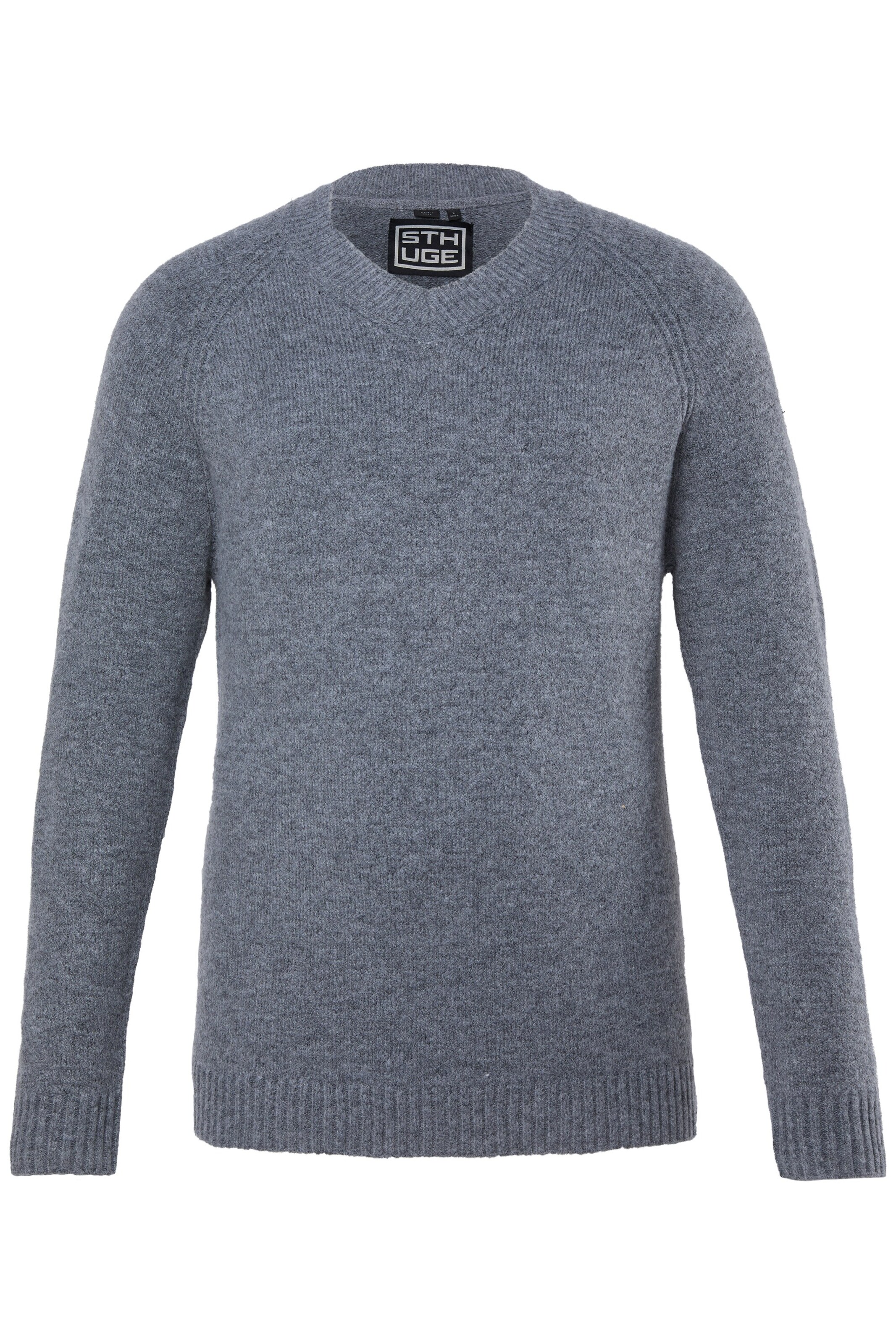 STHUGE Sweater in Grey: front