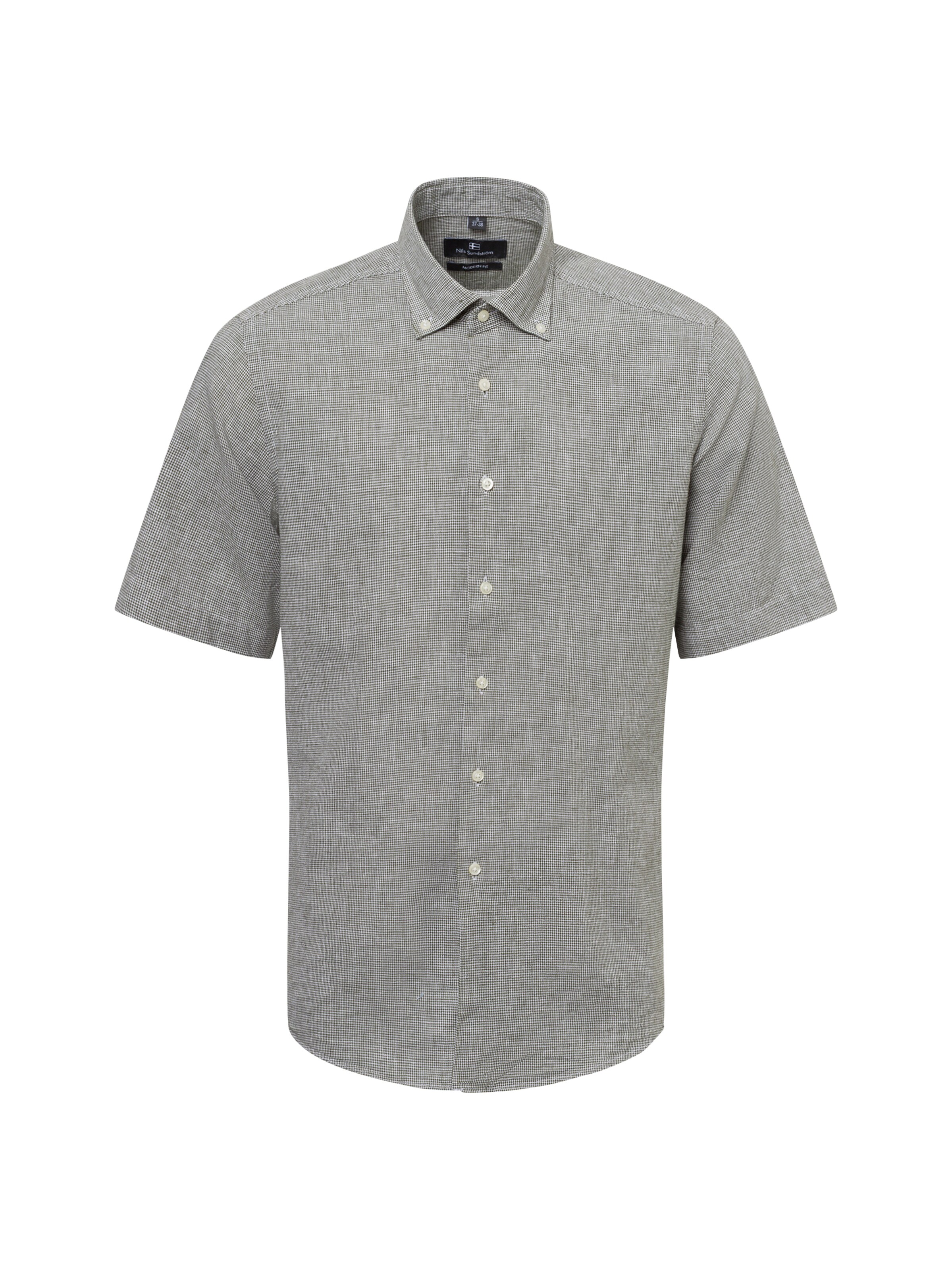 Nils Sundström Hemd in Grün: Vorderseite