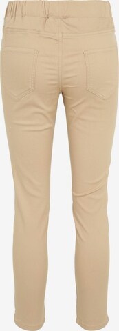 Cassis Slimfit Jeggings in Beige