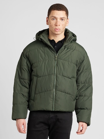 Veste mi-saison 'ELLIOT' JACK & JONES en vert : devant