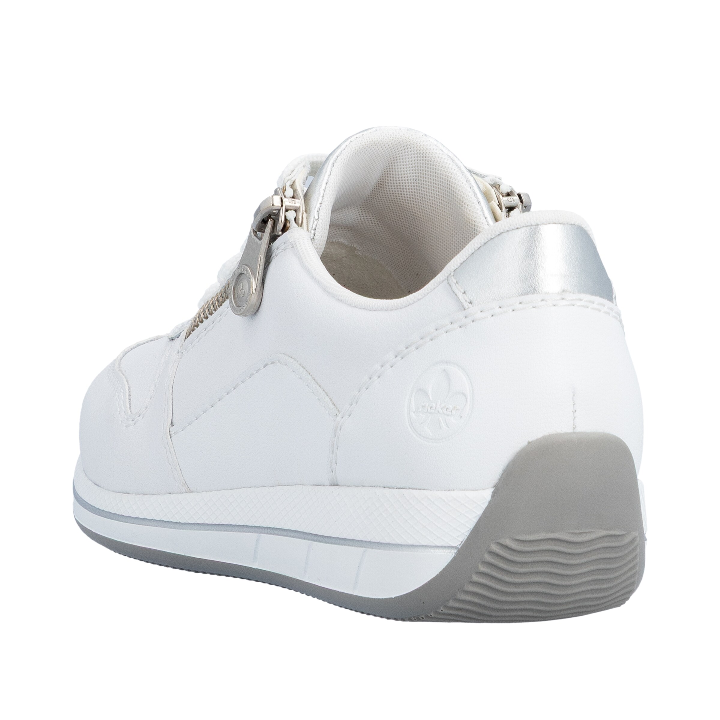Baskets basses Rieker en blanc