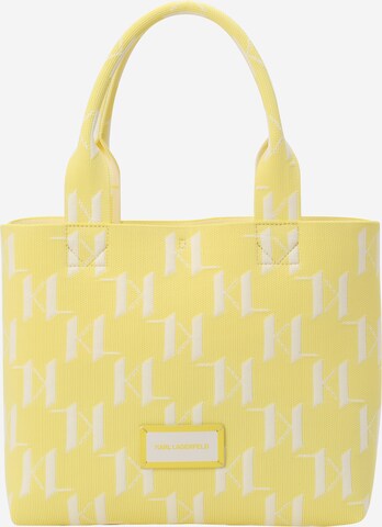 Karl Lagerfeld Shopper in Yellow: front