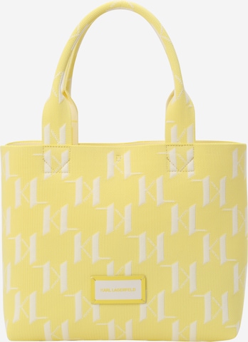 Karl Lagerfeld Shopper in Yellow: front