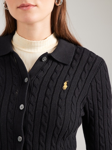 Polo Ralph Lauren Πλεκτή ζακέτα σε μαύρο
