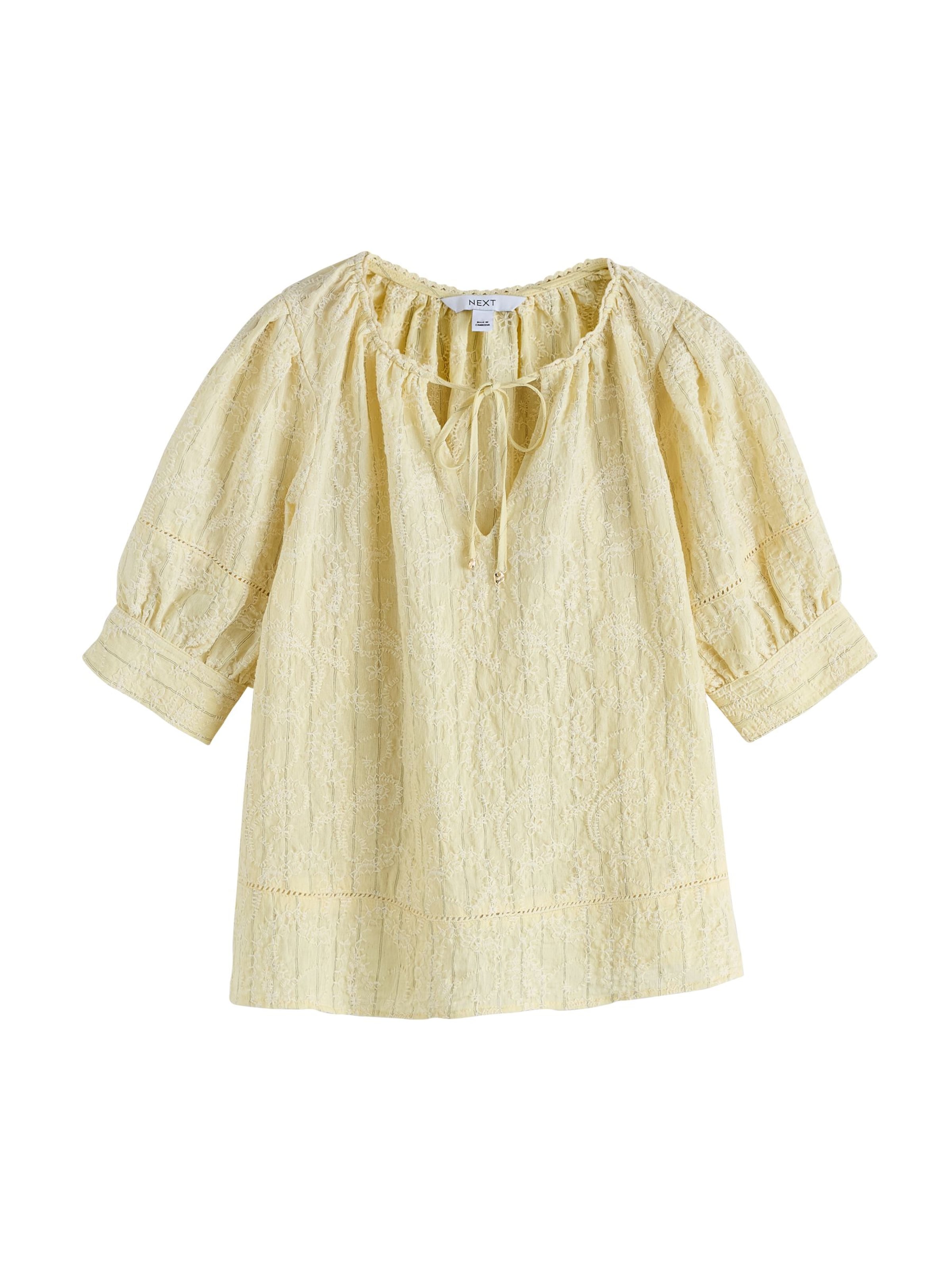 Next Bluse in Gelb: Vorderseite