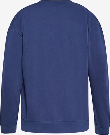 Sweat-shirt MO en bleu