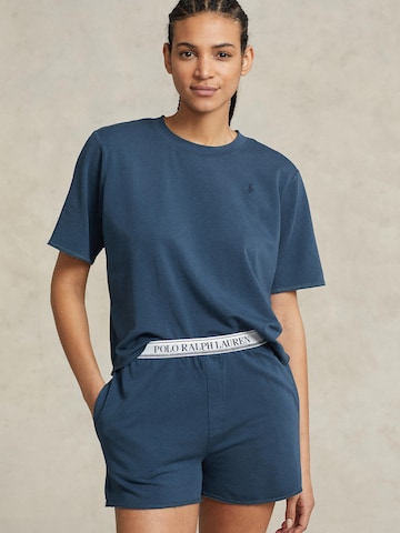 Polo Ralph Lauren Pyjama in Blauw: voorkant
