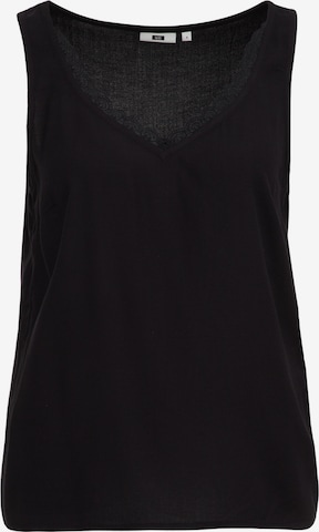 WE Fashion Top | črna barva: sprednja stran