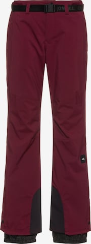 Tapered Pantaloni sportivi 'Star' di O'NEILL in rosso: frontale