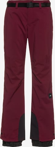 O'NEILL Tapered Workout Pants 'Star' in Red: front