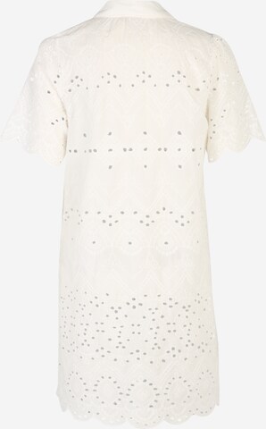 Robe-chemise 'SINA CLEO' Only Petite en blanc