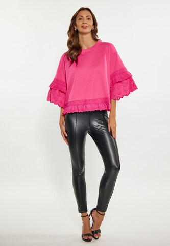 Sweat-shirt faina en rose