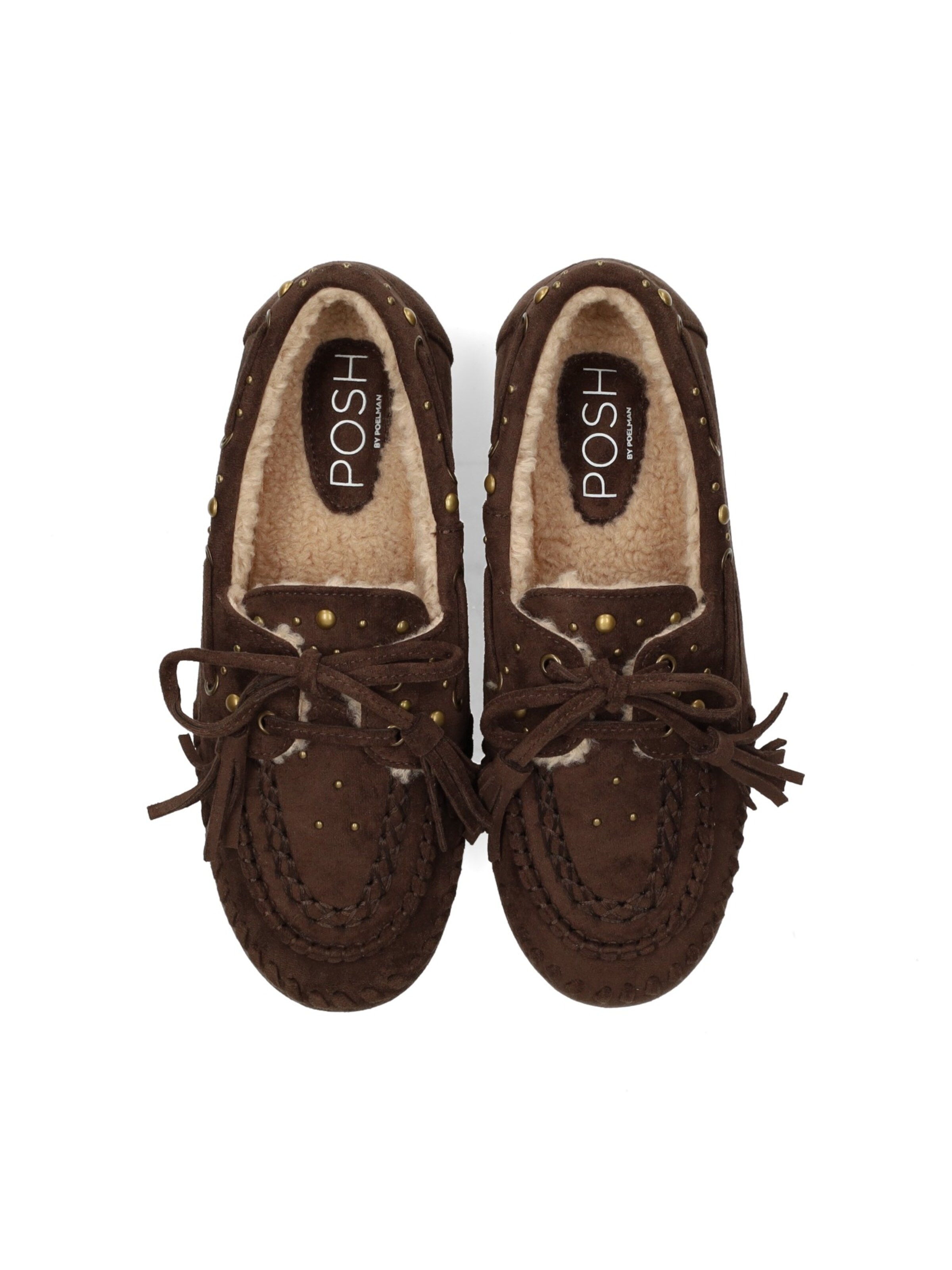 Mocassin 'MAE' POSH by Poelman en marron
