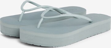 Calvin Klein T-Bar Sandals in Blue