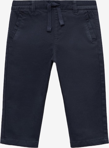 Pantalon MANGO KIDS en bleu : devant