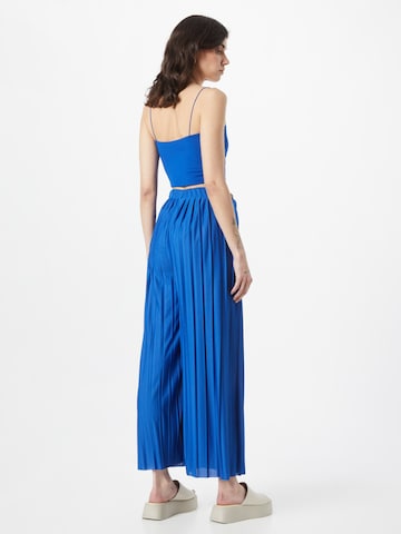 ABOUT YOU Wide leg Trousers 'Caren' in Blue