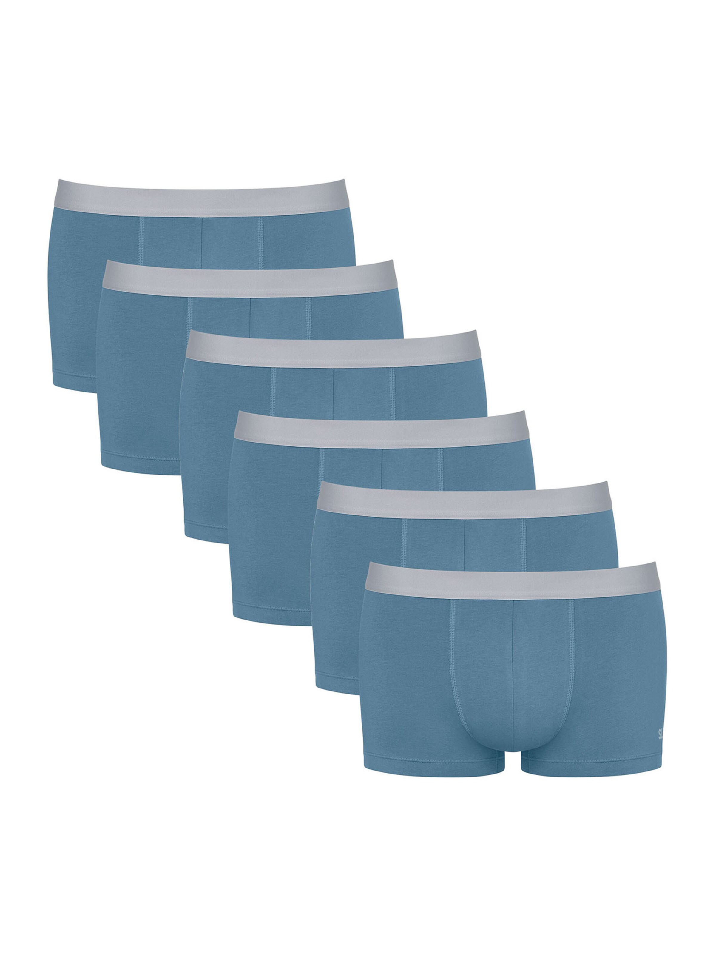 SLOGGI - Calzoncillo boxer ' GO ABC 2.0 Hipster ' en azul: frente