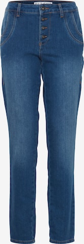 PULZ Jeans Jeans 'Pzmelina Jns' in Blauw: voorkant