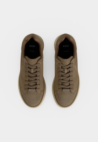 BOSS - Zapatillas deportivas bajas 'Bulton' en beige: arriba