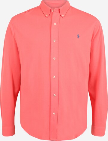 Polo Ralph Lauren Big & Tall Hemd in Rot: front