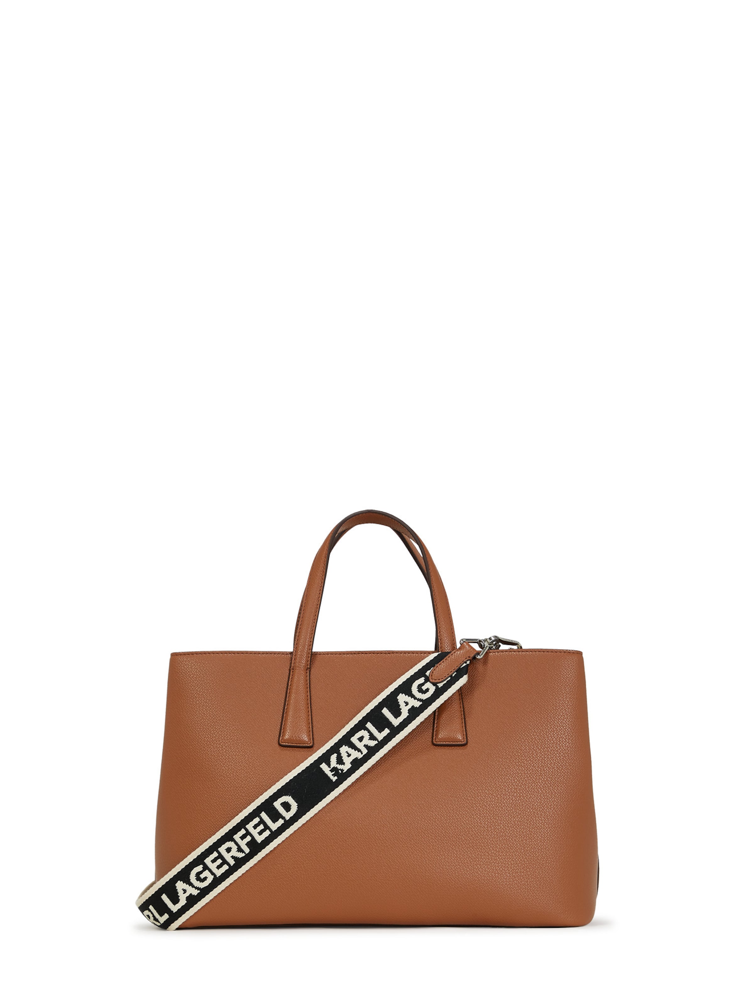 Karl Lagerfeld Nakupovalna torba 'Rue St-Guillaume' | rjava barva