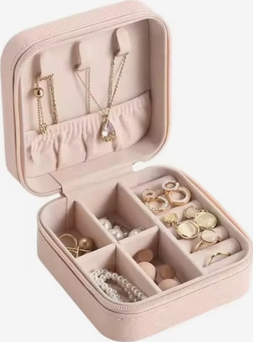 MEVYRA Jewelry Storage in Pink: front