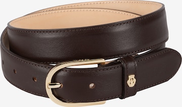 Ceinture 'Romy' Roeckl en marron : devant