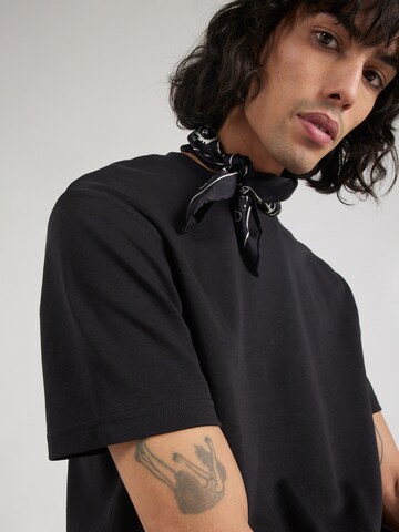 SELECTED HOMME Футболка 'SLHOscar' в Черный