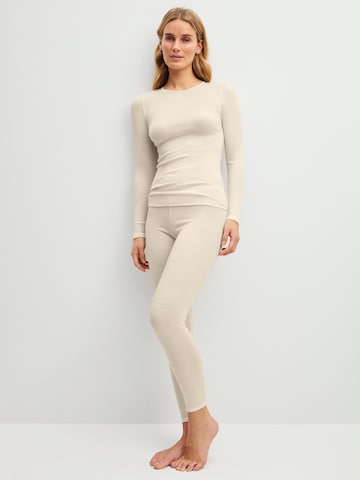Maglietta intima 'Silky Wool Soft' di CALIDA in beige