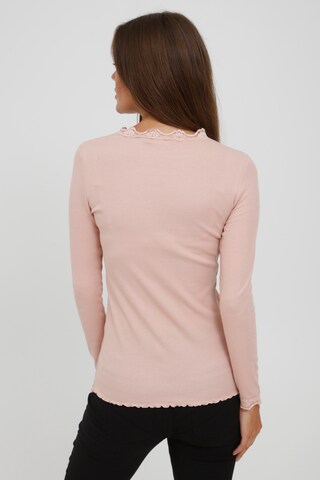 Fransa Langarmshirt in Pink