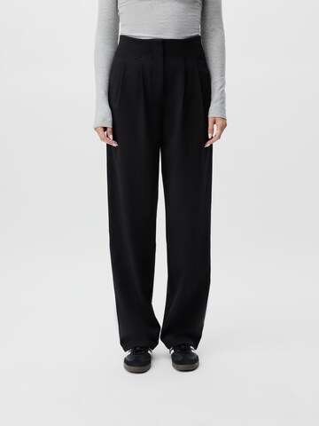 Regular Pantalon à pince 'Marla' LeGer by Lena Gercke en noir : devant