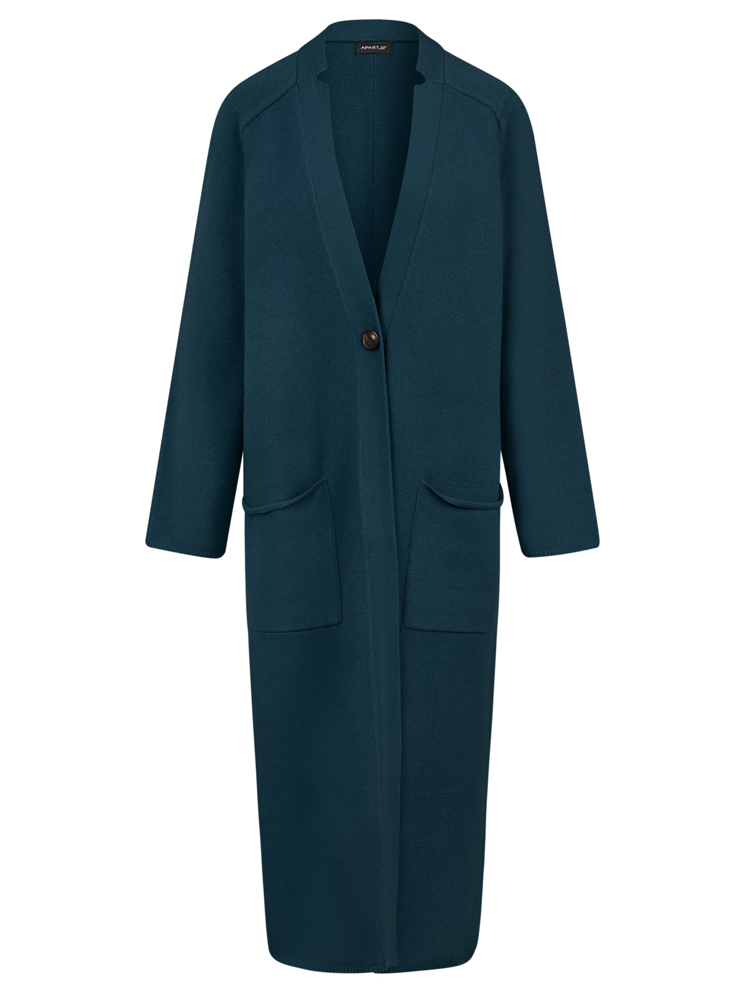 APART Strickmantel in Blau: Vorderseite