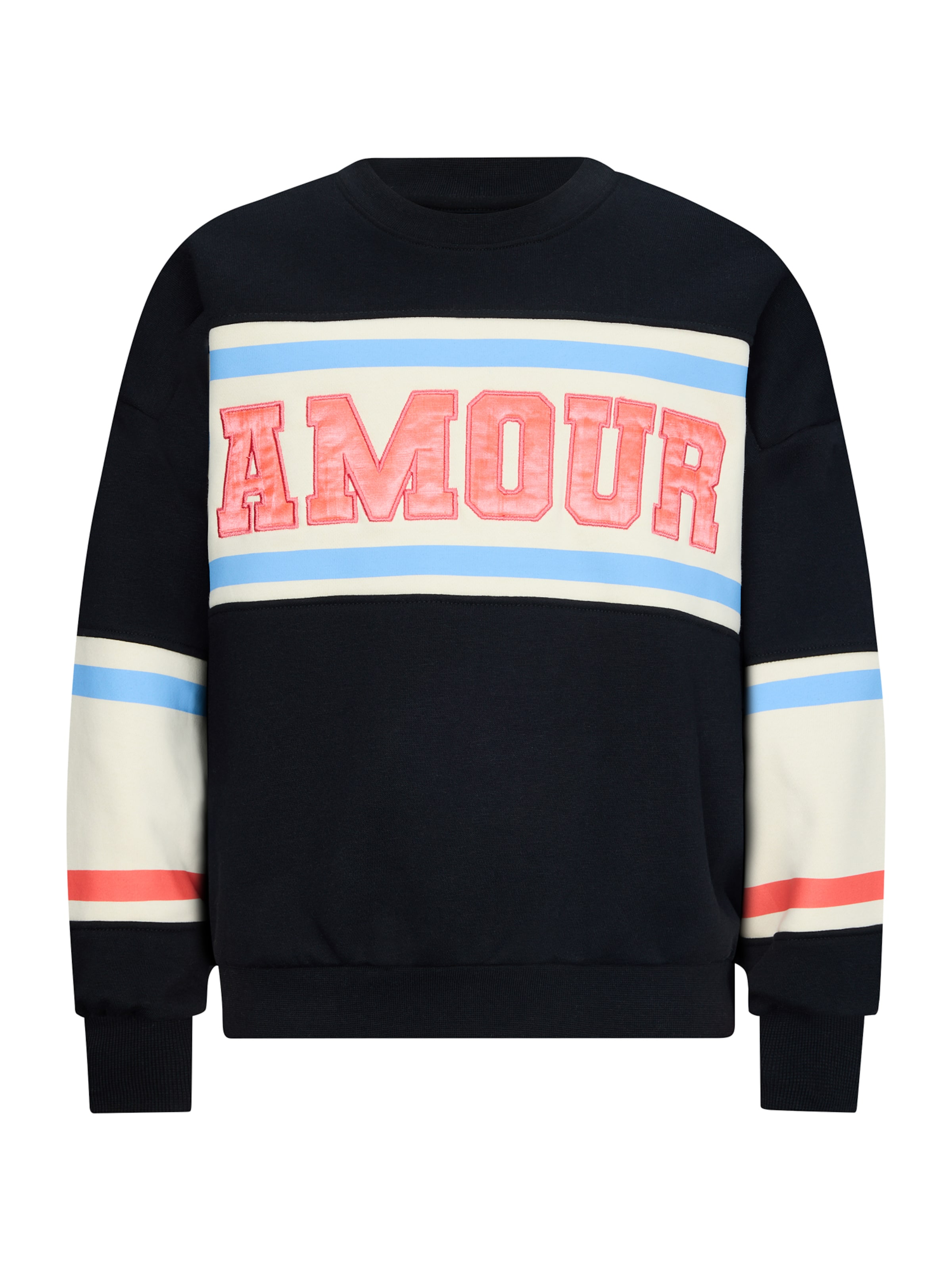 Retour Jeans Sweatshirt 'Gwen' in Black: front