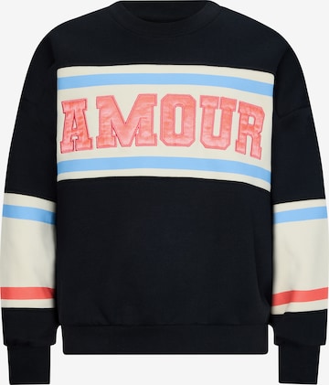 juoda Retour Jeans Megztinis be užsegimo 'Gwen': priekis