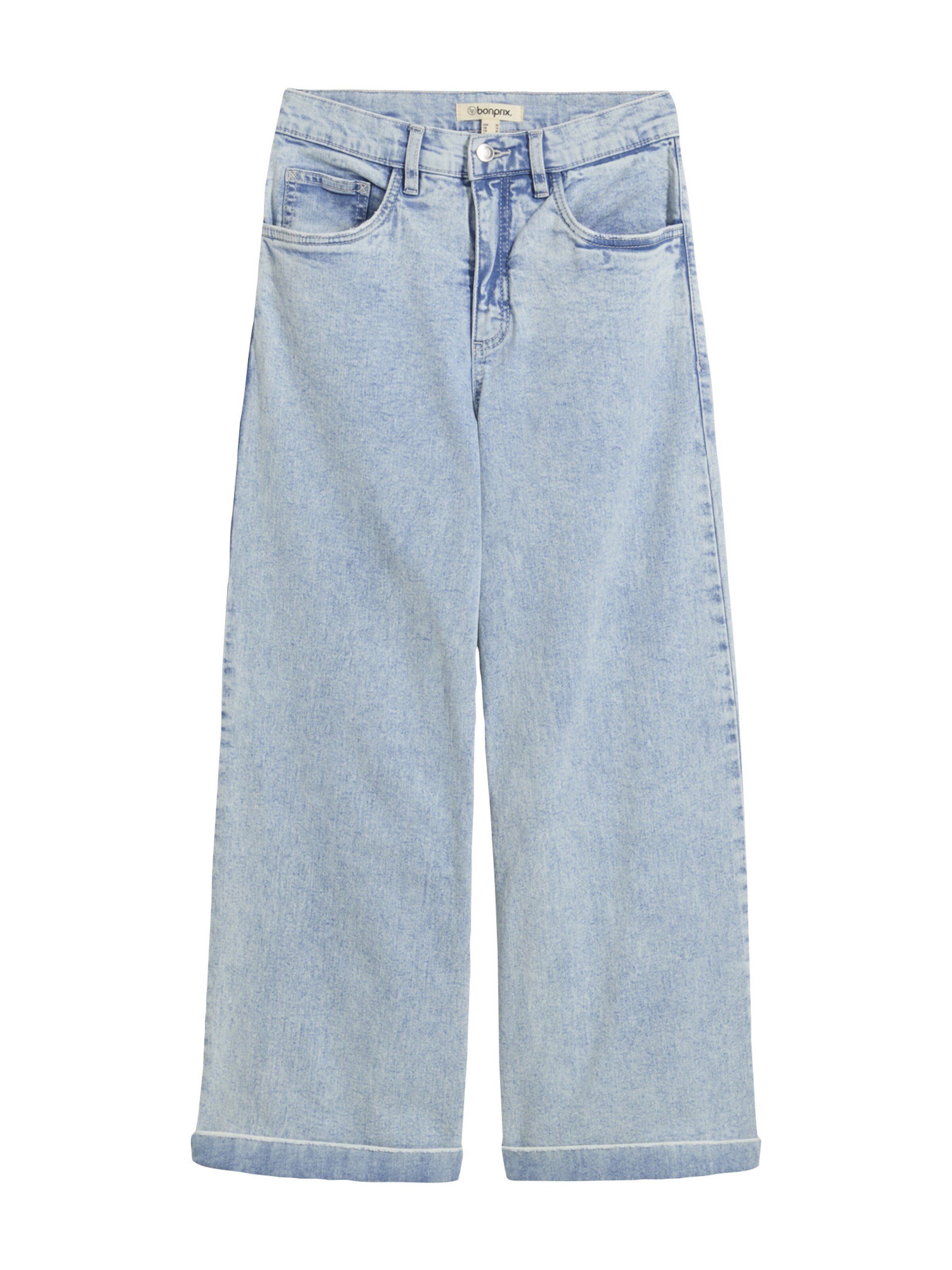 bonprix Loosefit Jeans in Blauw: voorkant