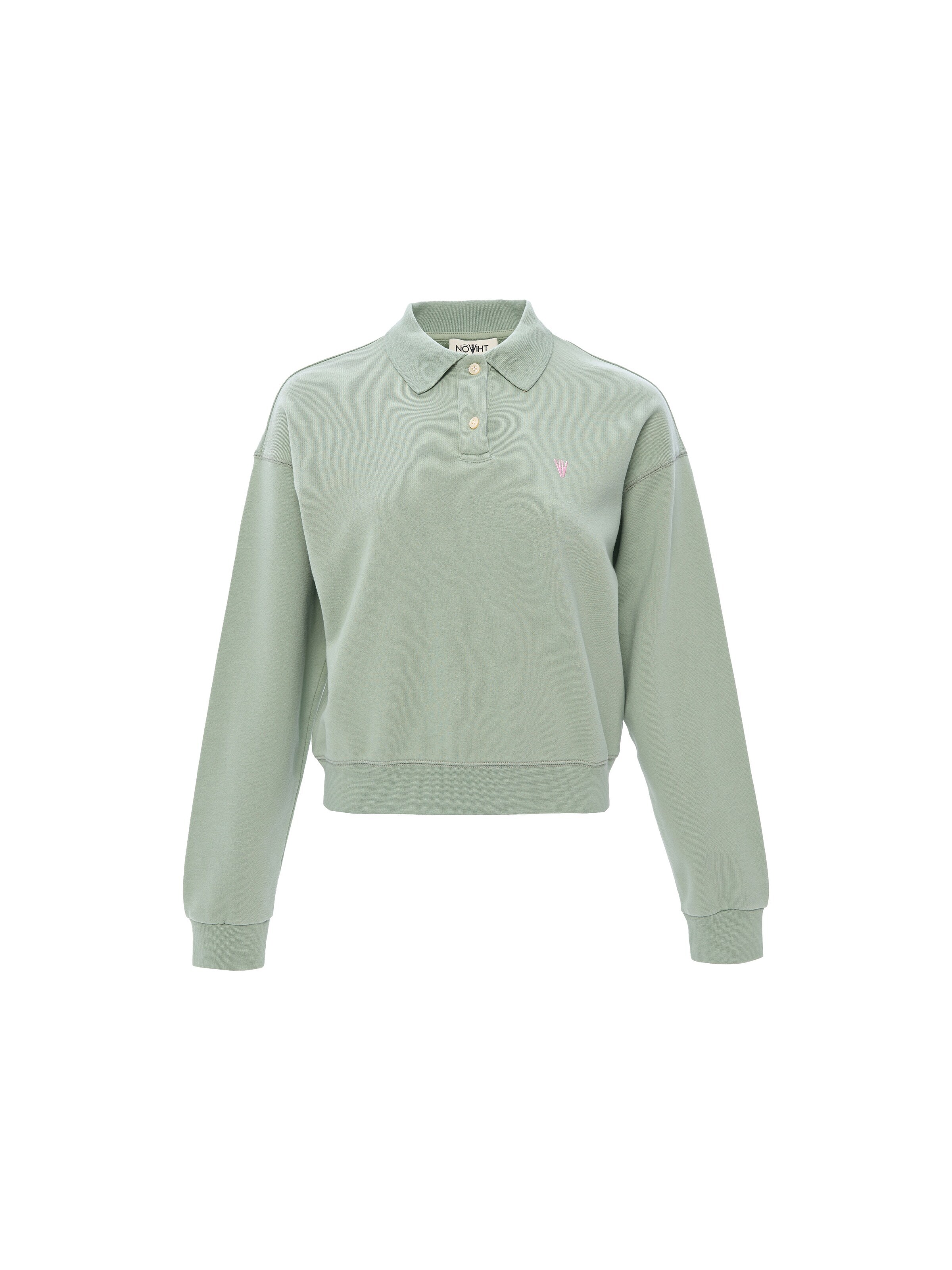 Sweat-shirt 'Morwenna' NOWIHT en vert : devant