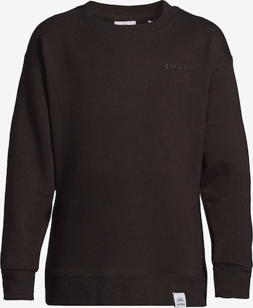 New Life Sweatshirt in Zwart: voorkant