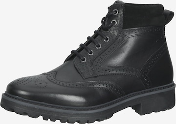 BRAX Lace-Up Boots in Black: front
