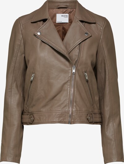 Selected Femme Curve Veste mi-saison en marron, Vue avec produit