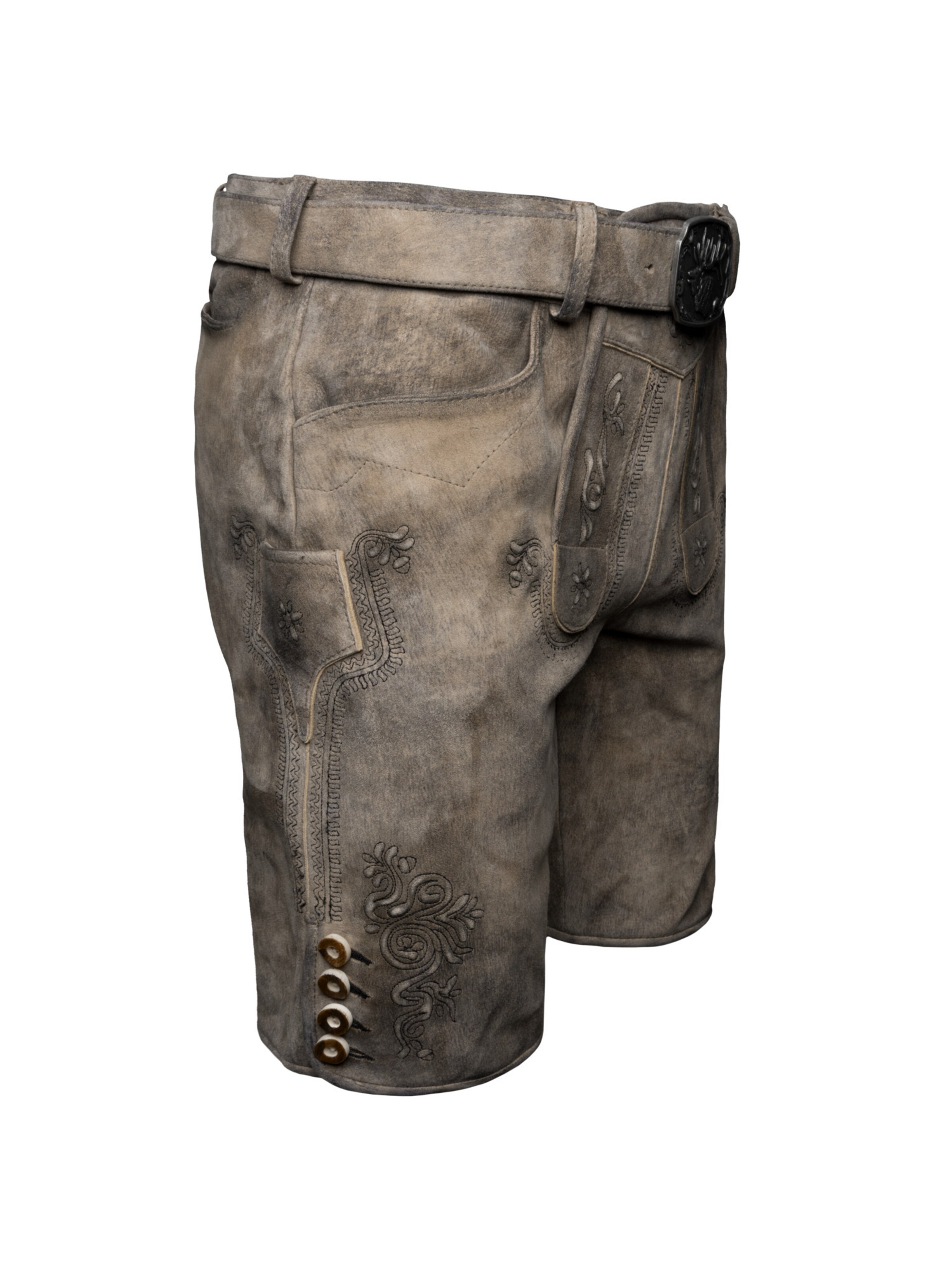 SPIETH & WENSKY - Regular Calças tradicionais 'Erno' em castanho