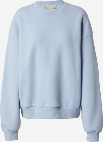 LENI KLUM x ABOUT YOU Sweatshirt 'Laney' in Blauw: voorkant