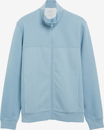 Veste de survêtement s.Oliver en bleu : devant
