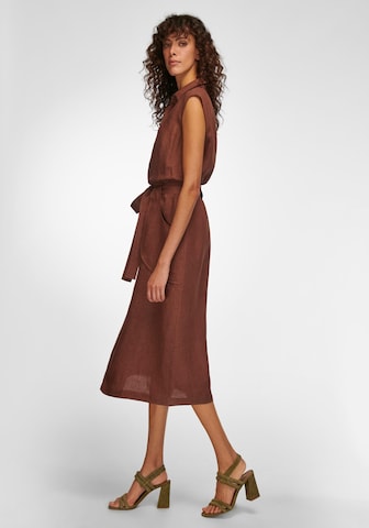 Peter Hahn Shirt Dress in Brown