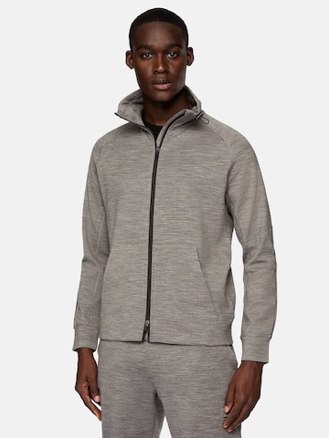 Boggi Milano Sweat jacket in Grey: front